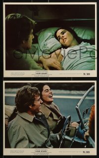3d099 LOVE STORY 6 color 8x10 stills 1971 great images of sexiest Ali MacGraw & Ryan O'Neal!