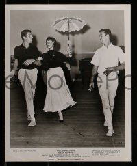 3d887 MARY POPPINS 3 8x10 stills 1964 candid Dick Van Dyke dancing and movement training, Disney!