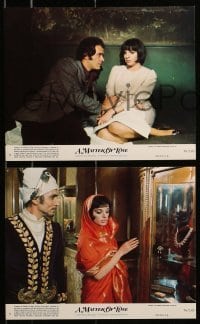 3d055 MATTER OF TIME 8 8x10 mini LCs 1976 Liza Minnelli, Ingrid Bergman, Charles Boyer!