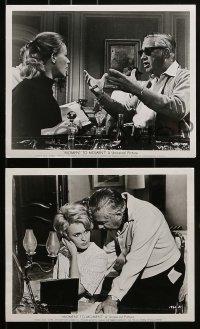 3d888 MERVYN LEROY 3 8x10 stills 1965 cool images of the director for Moment to Moment!