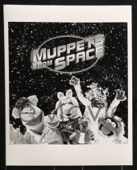 3d283 MUPPETS FROM SPACE 17 8x10 stills 1999 Kermit, Miss Piggy, Fozzie Bear, Gonzo, Animal!
