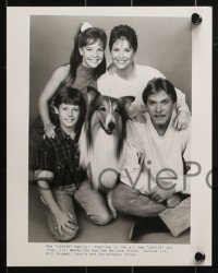3d895 NEW LASSIE 3 TV 8x10 stills 1989 collie images, Dee Wallace with a nicer dog than in Cujo!