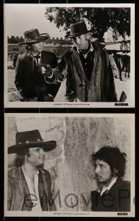 3d459 PAT GARRETT & BILLY THE KID 9 8x10 stills 1973 Bob Dylan, Coburn, Kristofferson, Peckinpah