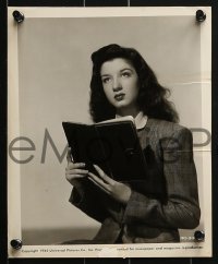 3d642 PEGGY RYAN 6 8x10 stills 1940s the sexy starlet from a variety of roles!