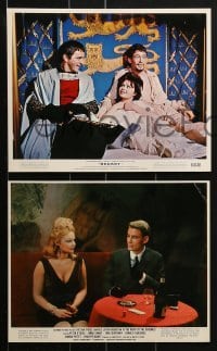 3d064 PETER O'TOOLE 8 color 8x10 stills 1960s-1970s cool portraits of the star from a variety of roles!