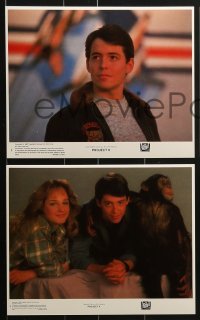 3d066 PROJECT X 8 8x10 mini LCs 1987 Matthew Broderick, Helen Hunt & chimpanzee!