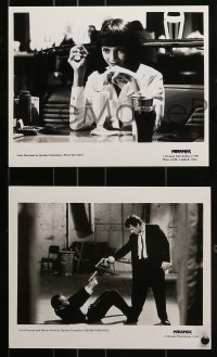 3d799 QUENTIN TARANTINO 4 8x10 stills 1990s Pulp Fiction, Reservoir Dogs, and Natural Born Killers!