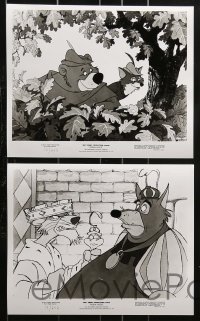 3d274 ROBIN HOOD 18 8x10 stills 1976 Walt Disney's cartoon version, the way it REALLY happened!