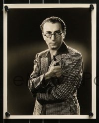 3d725 ROUBEN MAMOULIAN 5 8x10 stills 1930s-1940s wearing plaid coat, one with wife Azadia Newman!