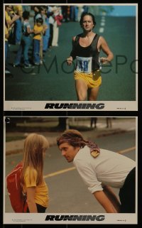 3d116 RUNNING 4 8x10 mini LCs 1979 Michael Douglas, Susan Anspach, Olympic marathon runners!