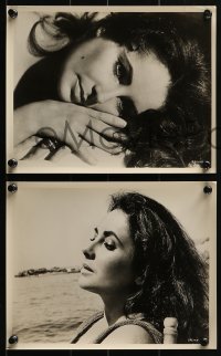 3d803 SANDPIPER 4 8x10 stills 1965 all great images with sexiest Elizabeth Taylor!