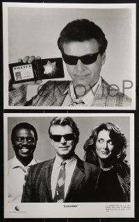 3d427 SLEDGE HAMMER 10 TV 8x10 stills 1986 David Rasche in the title role as Sledge Hammer!