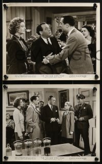 3d579 THIN MAN GOES HOME 7 8x10 stills 1944 images of William Powell, Myrna Loy & Asta the dog too!