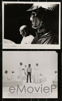 3d262 THX 1138 23 8x10 stills 1971 first George Lucas, Robert Duvall, futuristic sci-fi thriller!