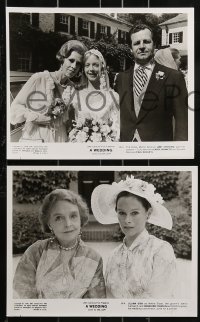 3d277 WEDDING 18 8x10 stills 1978 directed by Robert Altman, Carol Burnett, Geraldine Chaplin!