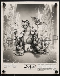 3d670 WE'RE BACK!: A DINOSAUR'S STORY 6 8x10 stills 1993 cool images of prehistoric cartoon creatures!