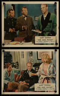 3d182 COURT-MARTIAL OF BILLY MITCHELL 4 color English FOH LCs 1956 Gary Cooper, Elizabeth Montgomery