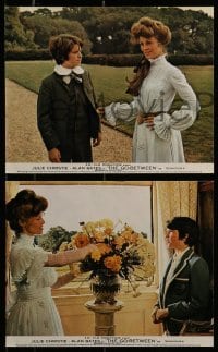 3d153 GO BETWEEN 8 color English FOH LCs 1971 Julie Christie, Alan Bates, directed by Joseph Losey!