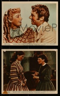 3d199 LITTLE WOMEN 3 color English FOH LCs 1949 June Allyson, Peter Lawford, Leigh!