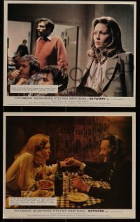3d201 NETWORK 3 color English FOH LCs 1976 written by Paddy Cheyefsky, Sidney Lumet, Faye Dunaway!