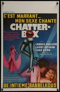 3f403 CHATTERBOX Belgian 1977 about a woman who has a hilarious way of expressing herself!