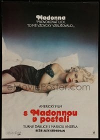 3f037 TRUTH OR DARE Czech 12x17 1991 In Bed With Madonna, the ultimate dare is to tell the truth!