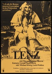 3f757 LENZ German 1971 great image of Michael Konig in the title role laughing maniacally!