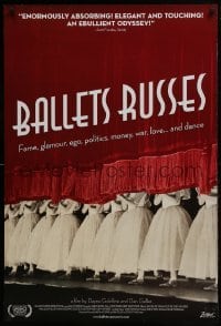 3g127 BALLETS RUSSES 1sh 2005 Russian exile ballet documentary!