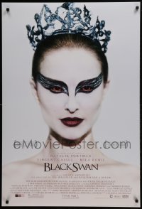 3g170 BLACK SWAN advance DS 1sh 2010 wonderful image of ballet dancer Natalie Portman!