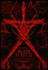 3g173 BLAIR WITCH advance DS 1sh 2016 there is something evil hiding in The Woods, creepy image!