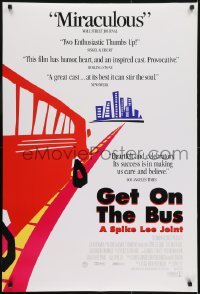 3g342 GET ON THE BUS int'l DS 1sh 1996 Spike Lee, one-year Million Man March anniversary