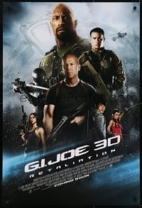 3g338 G.I. JOE: RETALIATION 3D advance DS 1sh 2012 Bruce Willis, Adrianne Palicki, Dwayne Johnson