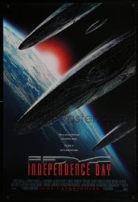 3g445 INDEPENDENCE DAY style B advance 1sh 1996 enormous alien ships coming to Earth!