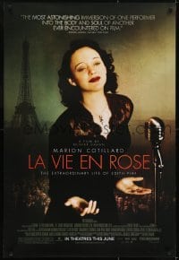 3g523 LA VIE EN ROSE advance DS 1sh 2007 Marion Cotillard as most famous French singer Edith Piaf!