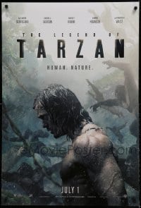3g536 LEGEND OF TARZAN teaser DS 1sh 2016 David Yates, Alexander Skarsgard In the title role!
