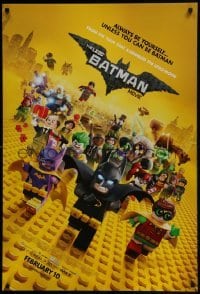 3g537 LEGO BATMAN MOVIE advance DS 1sh 2017 always be yourself, unless you can be Batman, February!