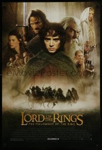 3g567 LORD OF THE RINGS: THE FELLOWSHIP OF THE RING advance 1sh 2001 Tolkien, top cast!