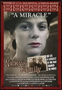 3g655 NICKY'S FAMILY 1sh 2011 the Dalai Lama of Tibet, Winton, narrated by Joe Schlesinger!