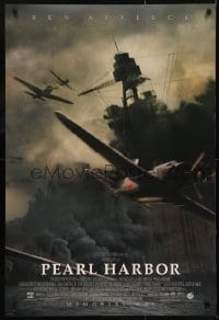 3g680 PEARL HARBOR advance DS 1sh 2001 Ben Affleck, Beckinsale, Hartnett, bombers over battleship!