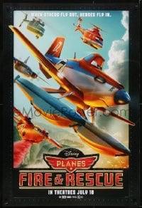 3g695 PLANES: FIRE & RESCUE advance DS 1sh 2014 Walt Disney CGI aircraft kid's adventure!