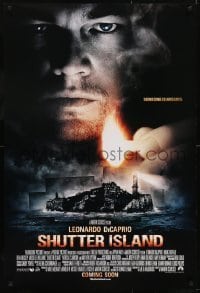 3g774 SHUTTER ISLAND int'l advance DS 1sh 2010 Scorsese, DiCaprio, someone is missing!