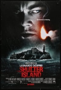 3g773 SHUTTER ISLAND advance DS 1sh 2010 October style, Scorsese, DiCaprio, someone is missing!