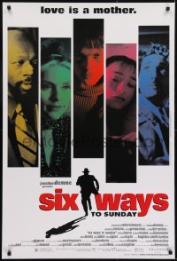 3g782 SIX WAYS TO SUNDAY 1sh 1997 Deborah Harry, Norman Reedus, Adrien Brody, Isaac Hayes!
