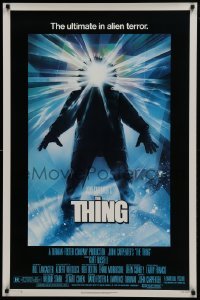 3g881 THING 1sh 1982 John Carpenter classic sci-fi horror, Drew Struzan, new credit design!