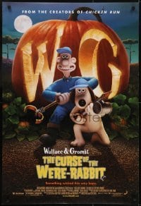 3g936 WALLACE & GROMIT: THE CURSE OF THE WERE-RABBIT DS 1sh 2005 Steve Box & Nick Park claymation
