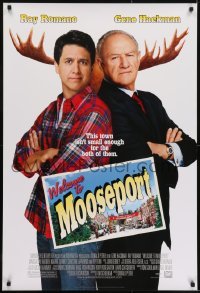 3g951 WELCOME TO MOOSEPORT style A 1sh 2004 town ain't small enough for Gene Hackman & Ray Romano!