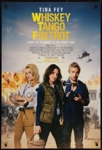 3g954 WHISKEY TANGO FOXTROT int'l advance DS 1sh 2016 war journalist Tina Fey and cast!