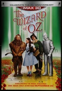 3g965 WIZARD OF OZ advance DS 1sh R2013 Victor Fleming, Judy Garland all-time classic, rated G!