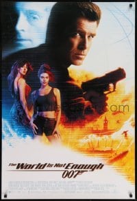 3g978 WORLD IS NOT ENOUGH int'l 1sh 1999 Brosnan as James Bond, Denise Richards, Sophie Marceau!