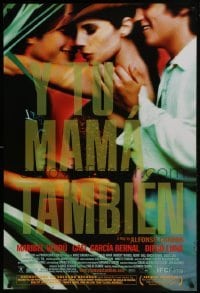 3g993 Y TU MAMA TAMBIEN DS 1sh 2001 Alfonso Cuaron directed, Maribel Verdu, Diego Luna!